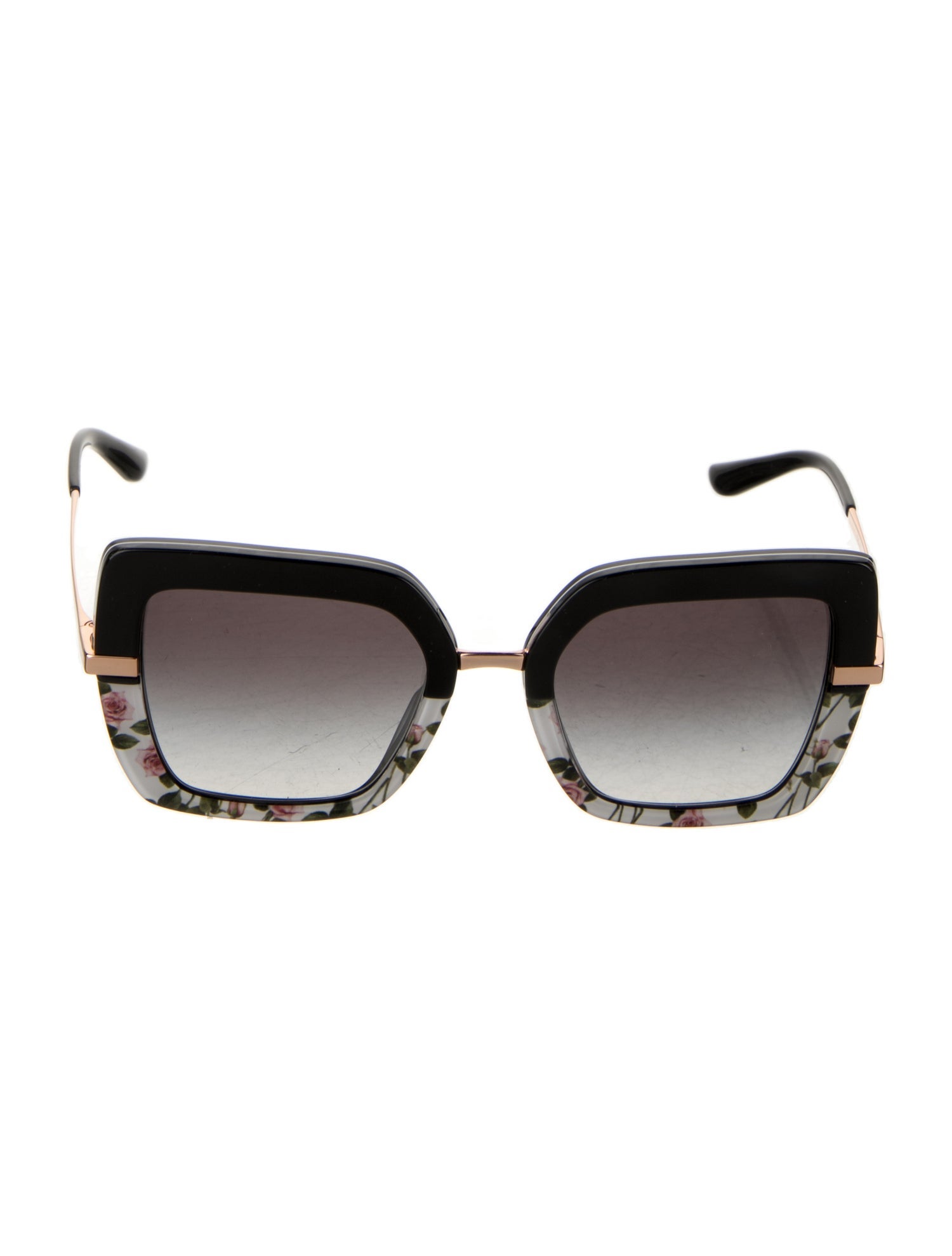 Dolce & Gabbana Square Gradient Sunglasses