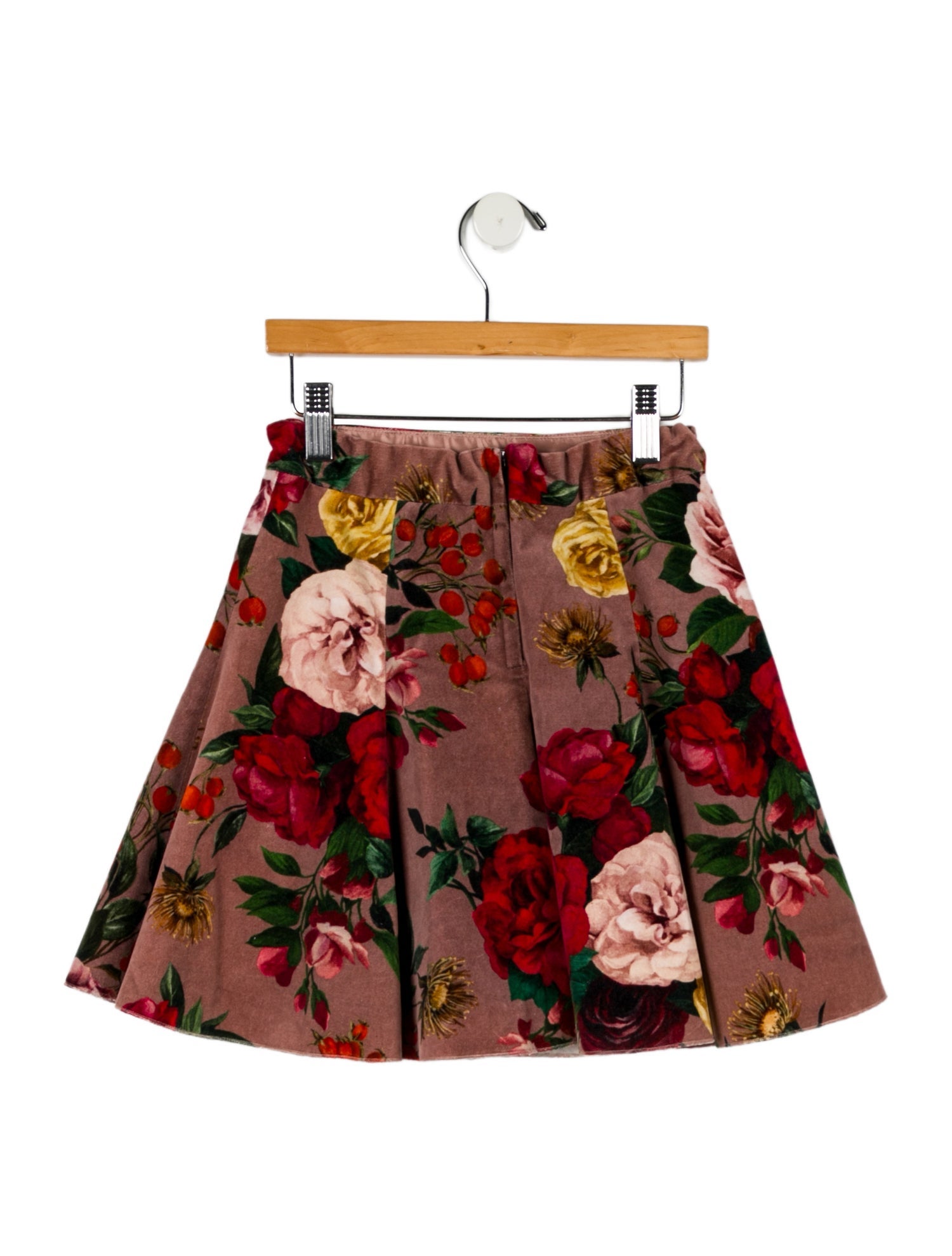 Dolce & Gabbana Girls' Floral Skirt