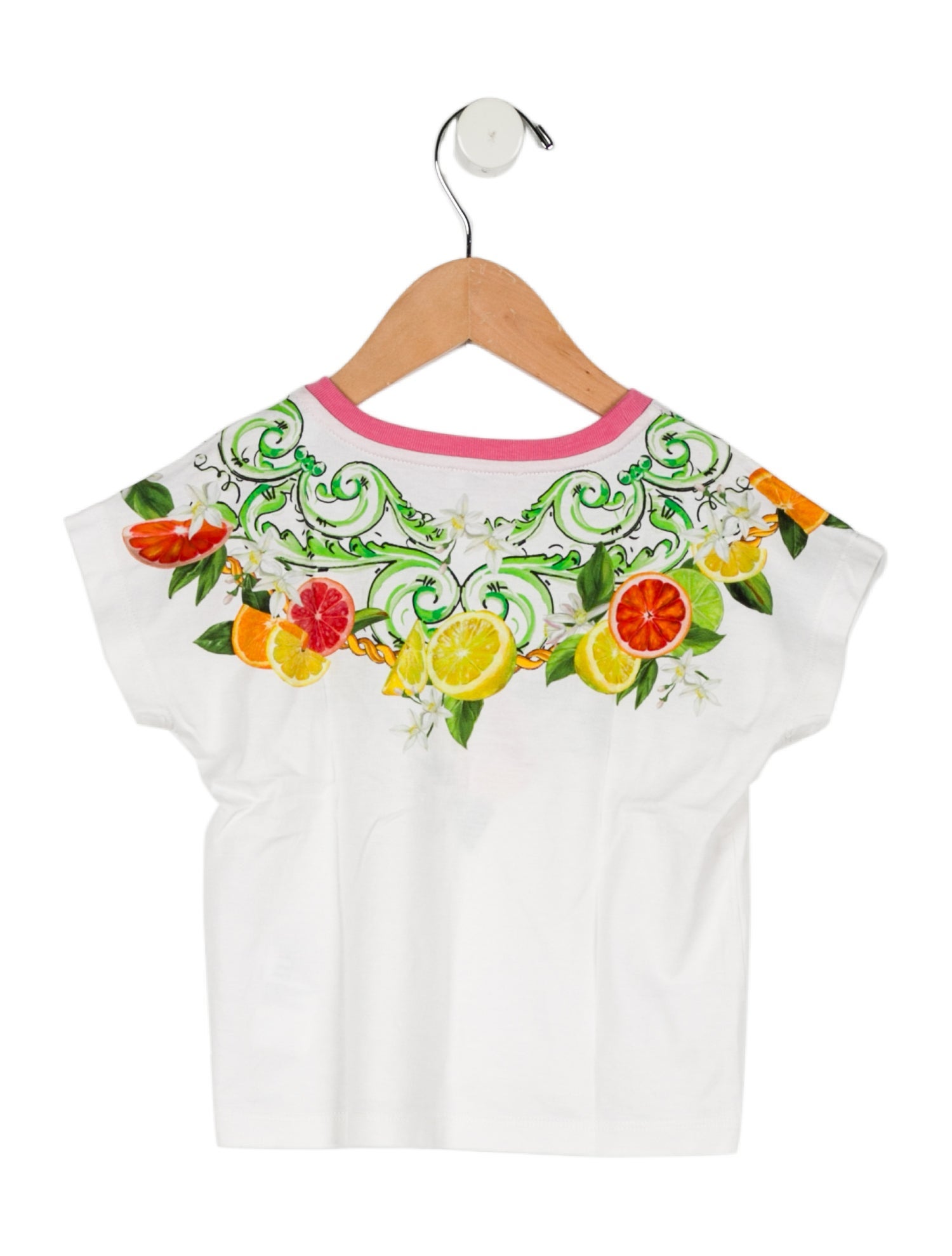 Dolce & Gabbana Toddler Girls' Fruit Print T-Shirt