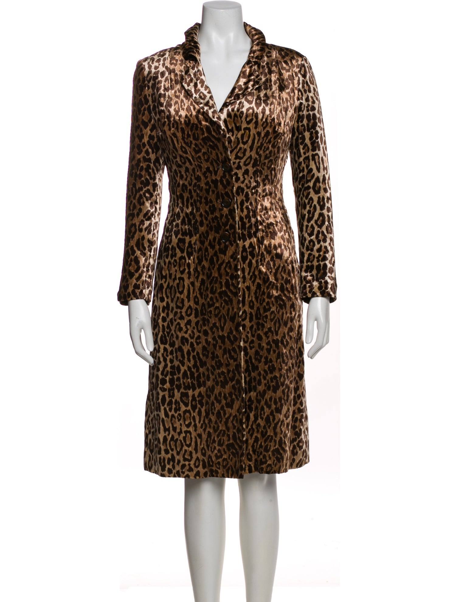 Dolce & Gabbana Vintage 1990's Faux Fur Coat