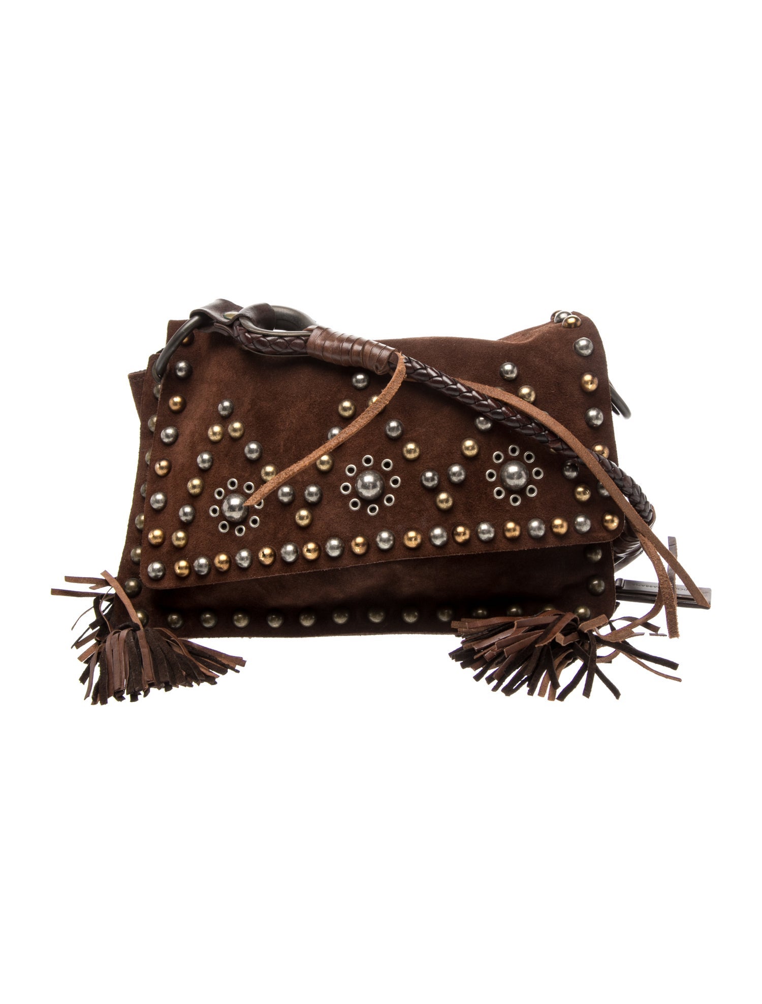 Dolce & Gabbana Suede Crossbody Bag