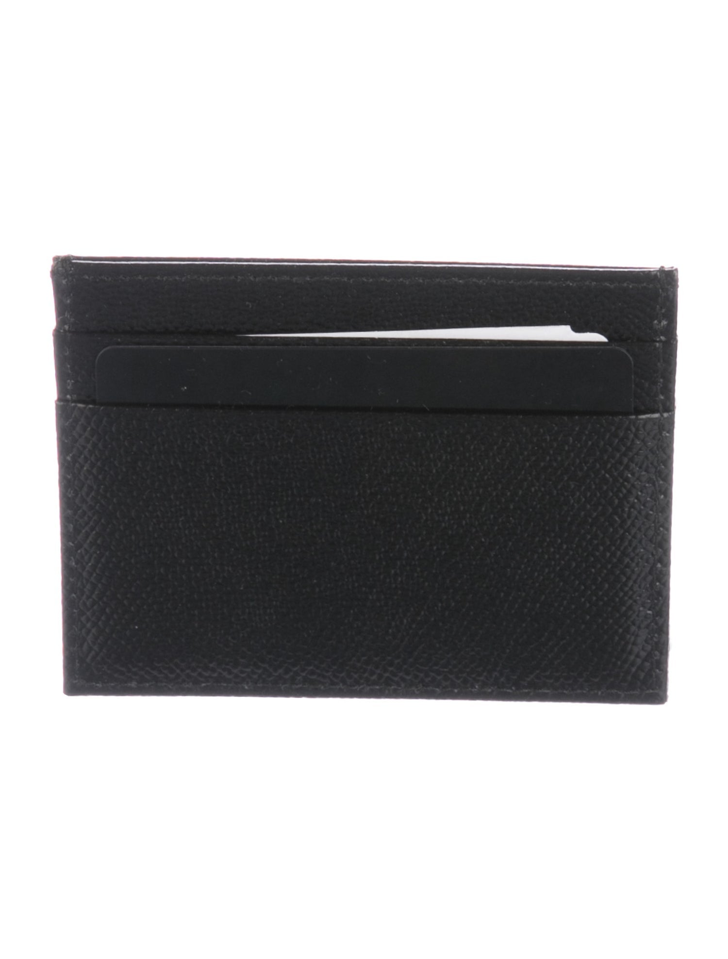 Dolce & Gabbana Leather Printed Card Holder w/ Tags