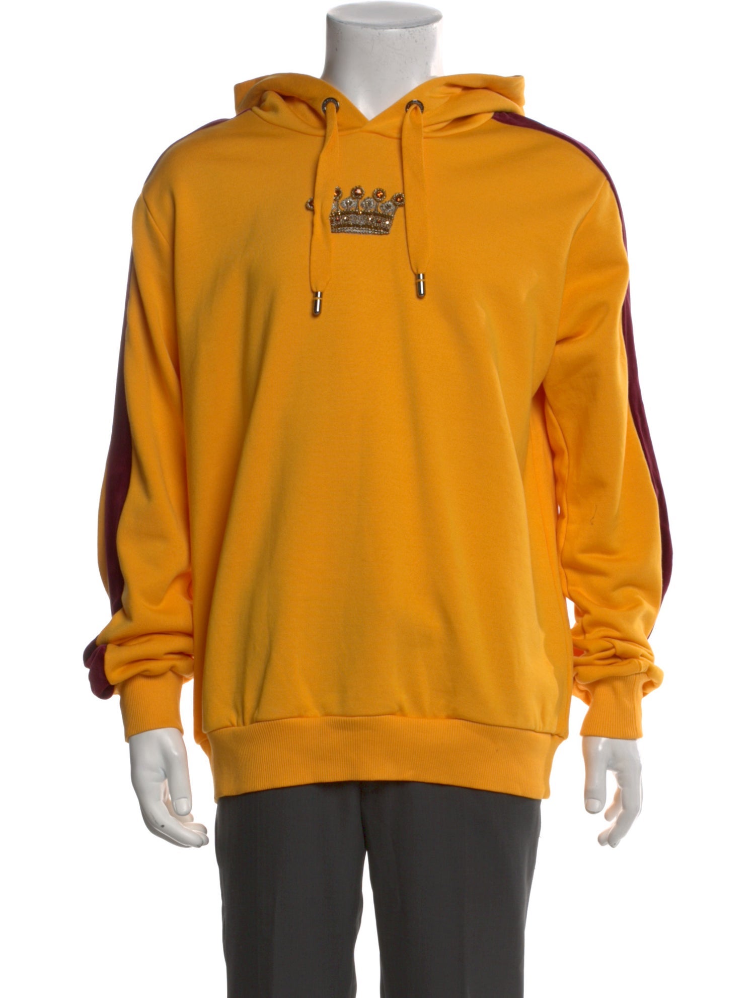Dolce & Gabbana Graphic Print Crew Neck Hoodie