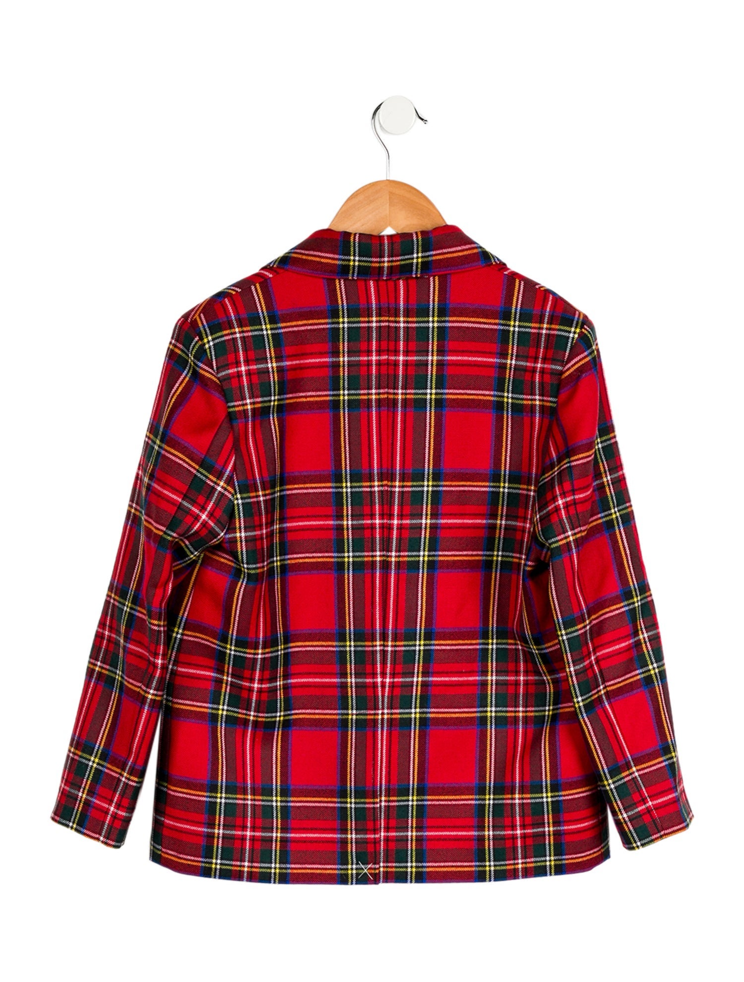 Dolce & Gabbana Girls' Plaid Blazer w/Tags