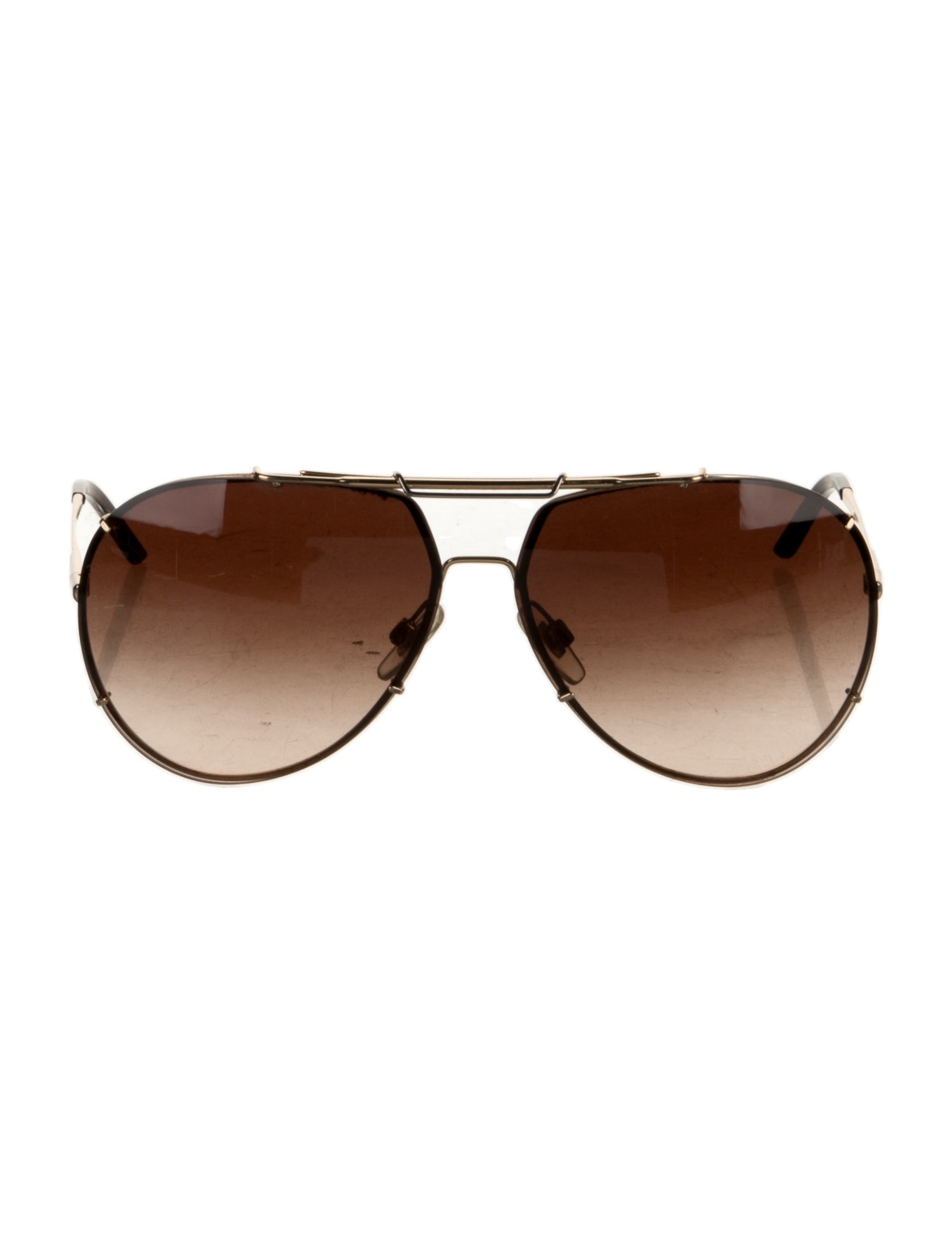 Dolce & Gabbana Aviator Gradient Sunglasses