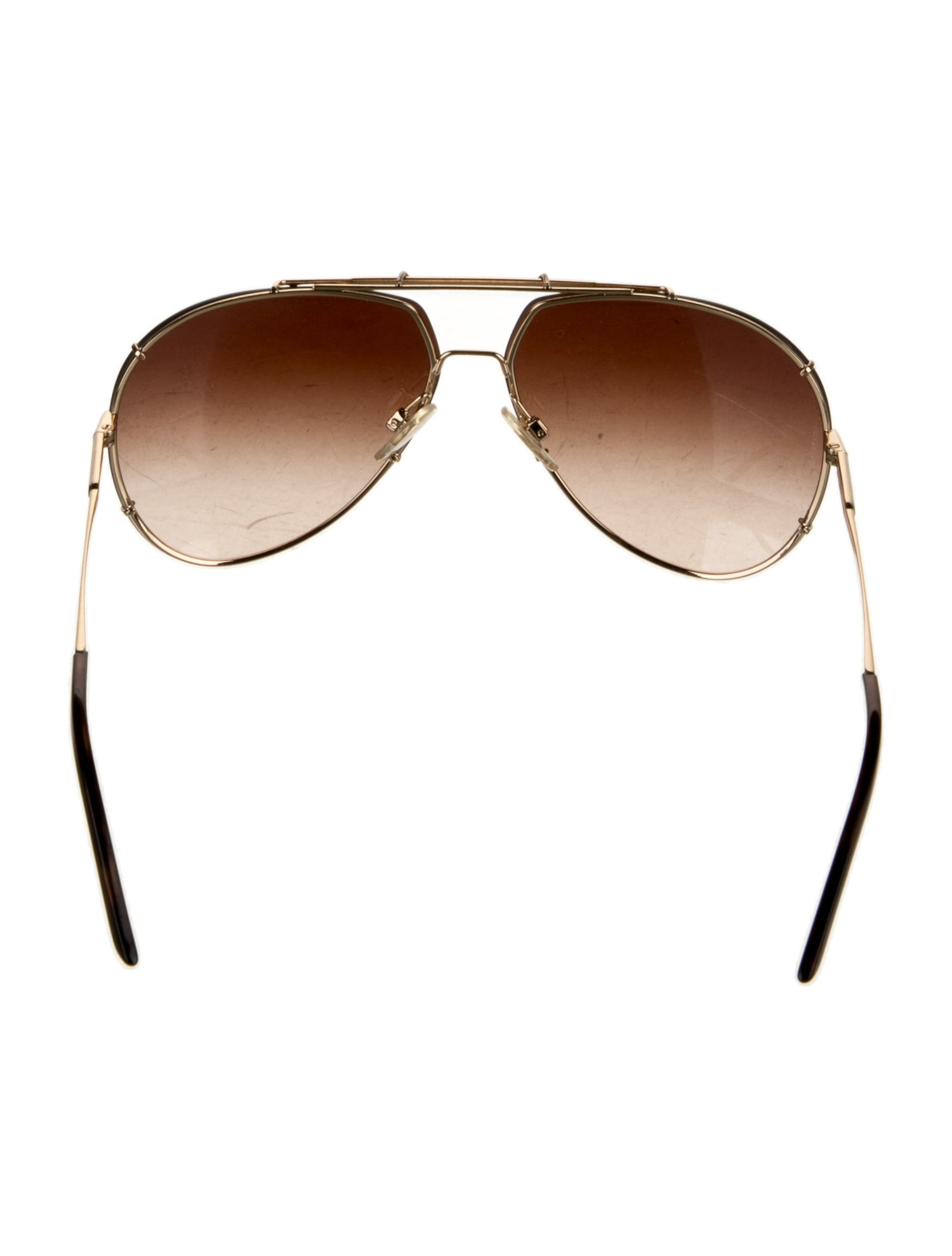 Dolce & Gabbana Aviator Gradient Sunglasses