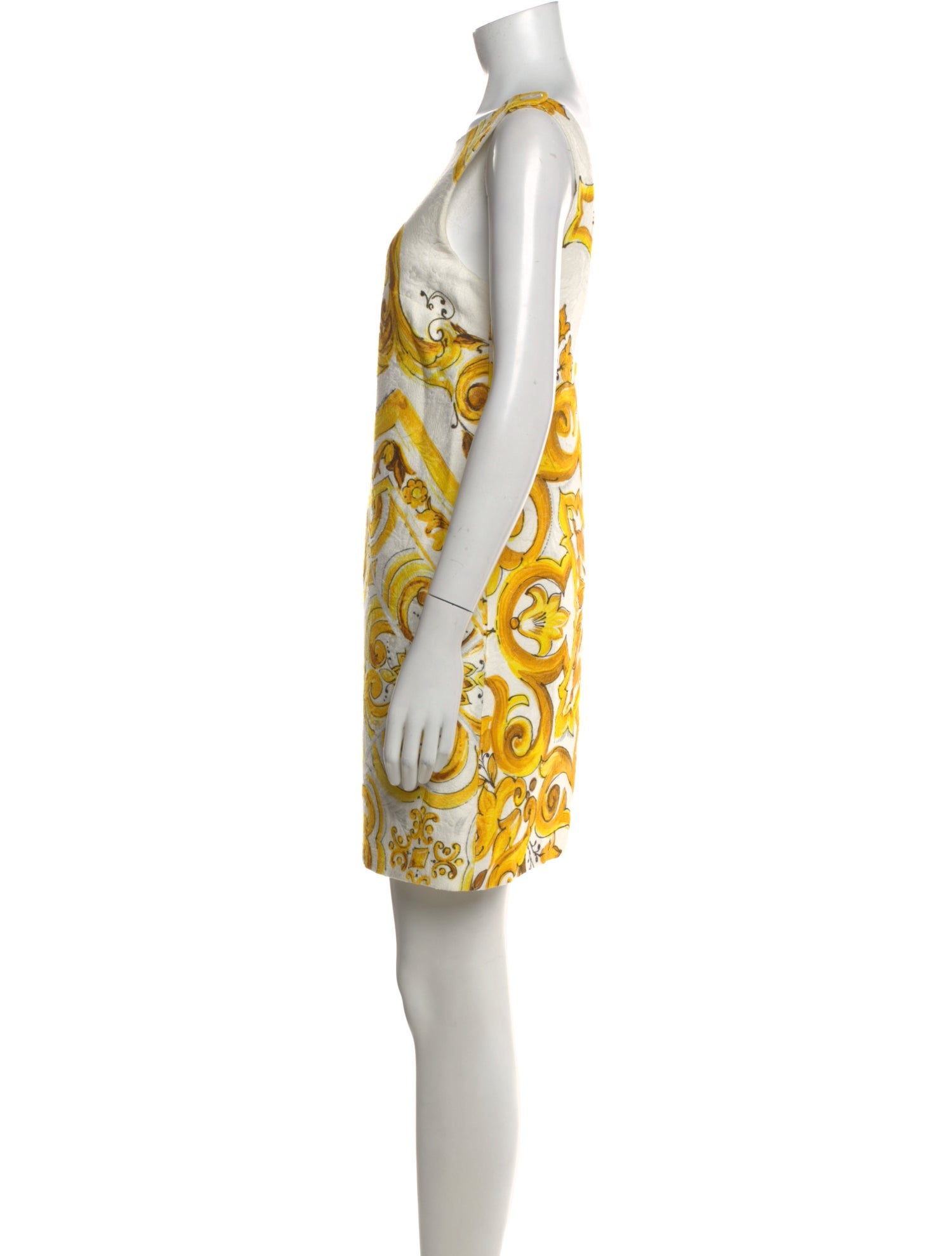 Dolce & Gabbana Printed Mini Dress