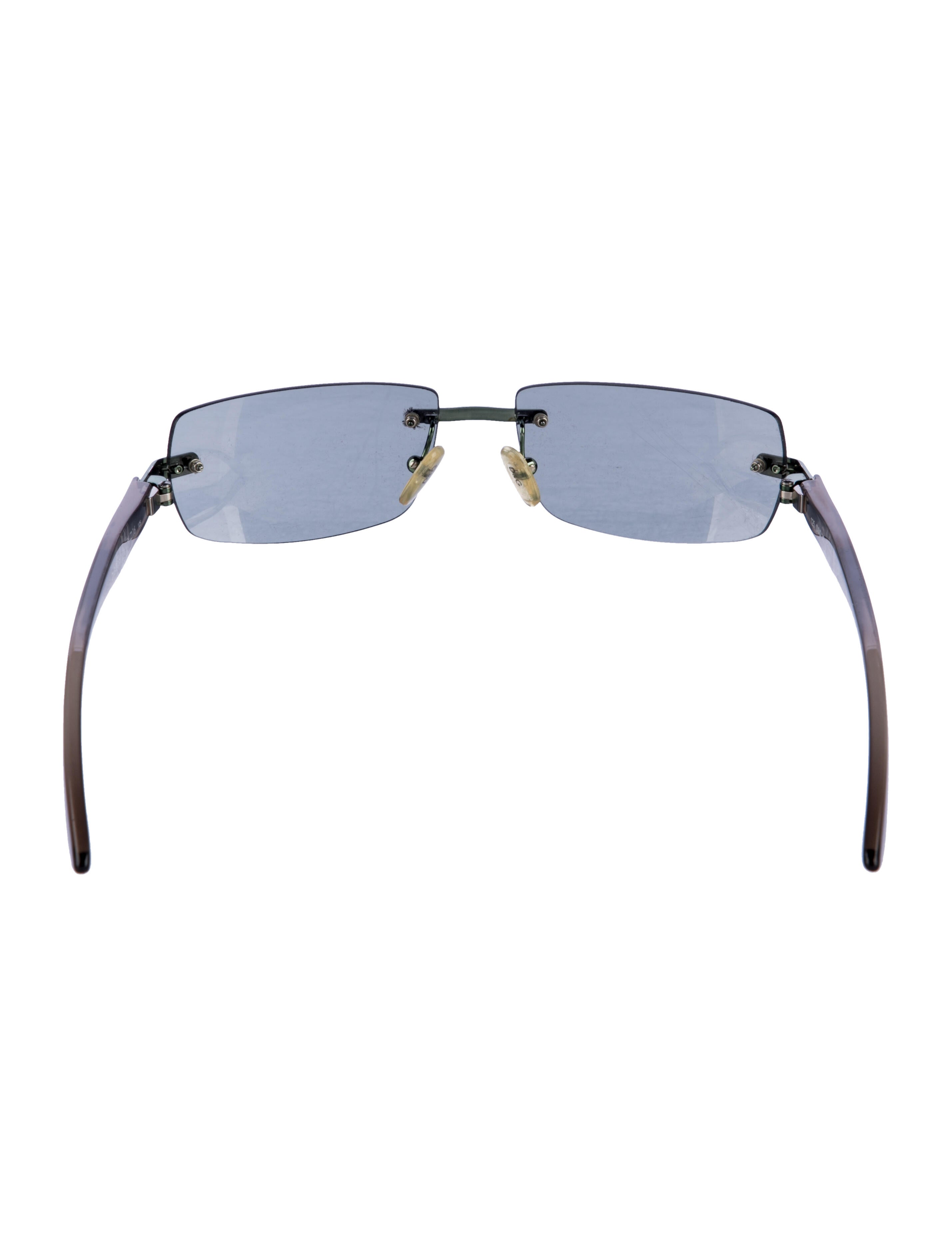 Dolce & Gabbana Signature Logo Shield Sunglasses