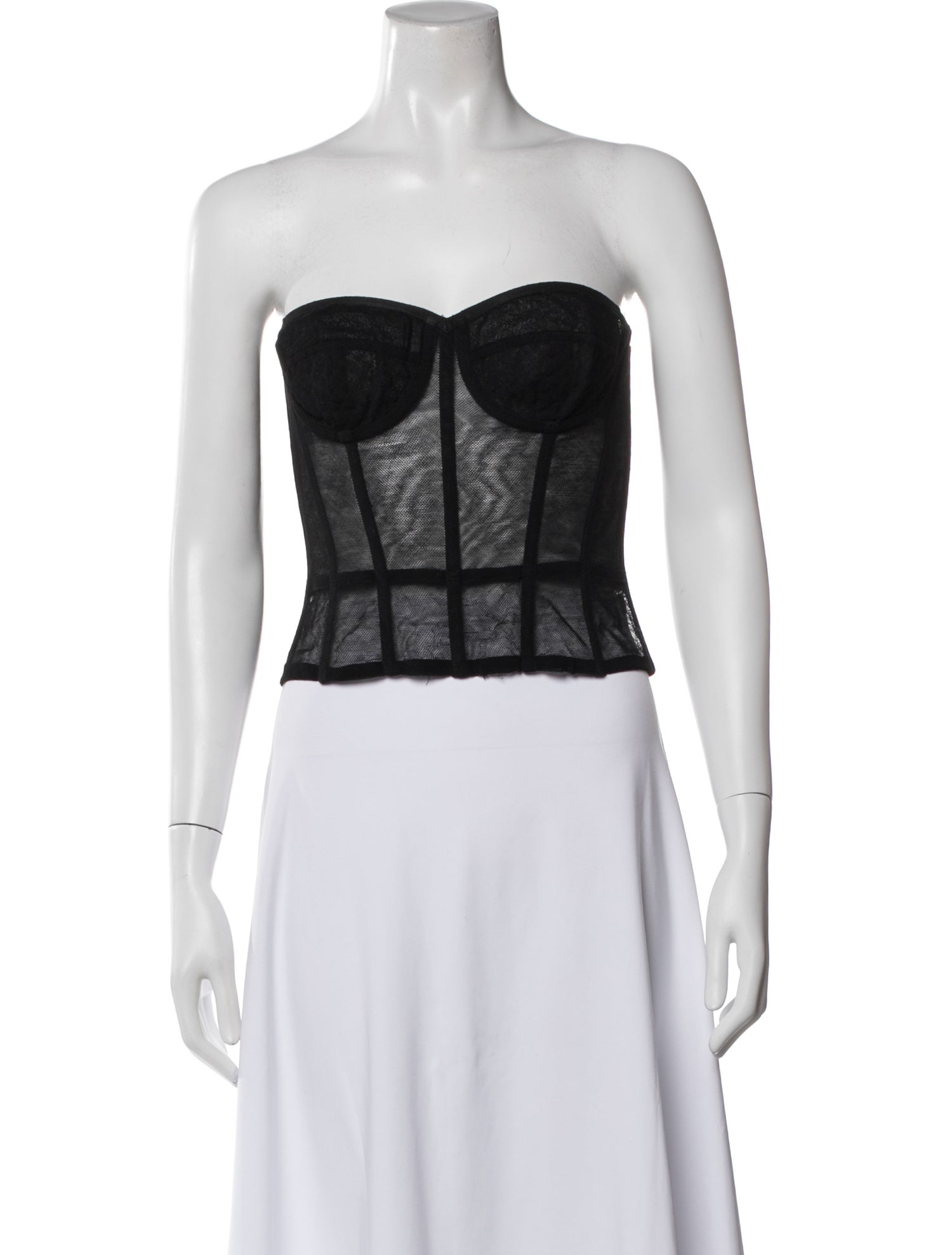 Dolce & Gabbana Strapless Top