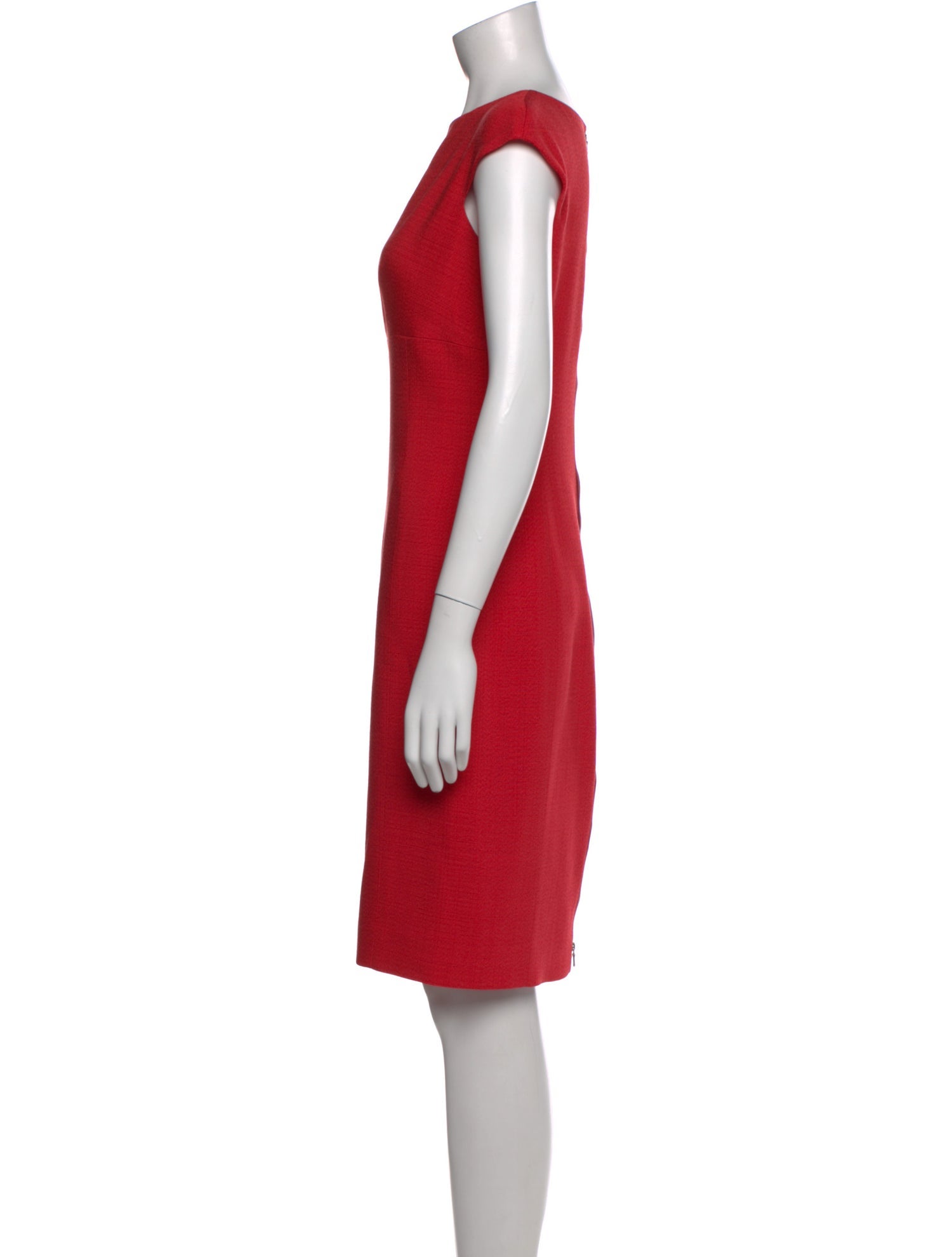 Dolce & Gabbana Bateau Neckline Knee-Length Dress
