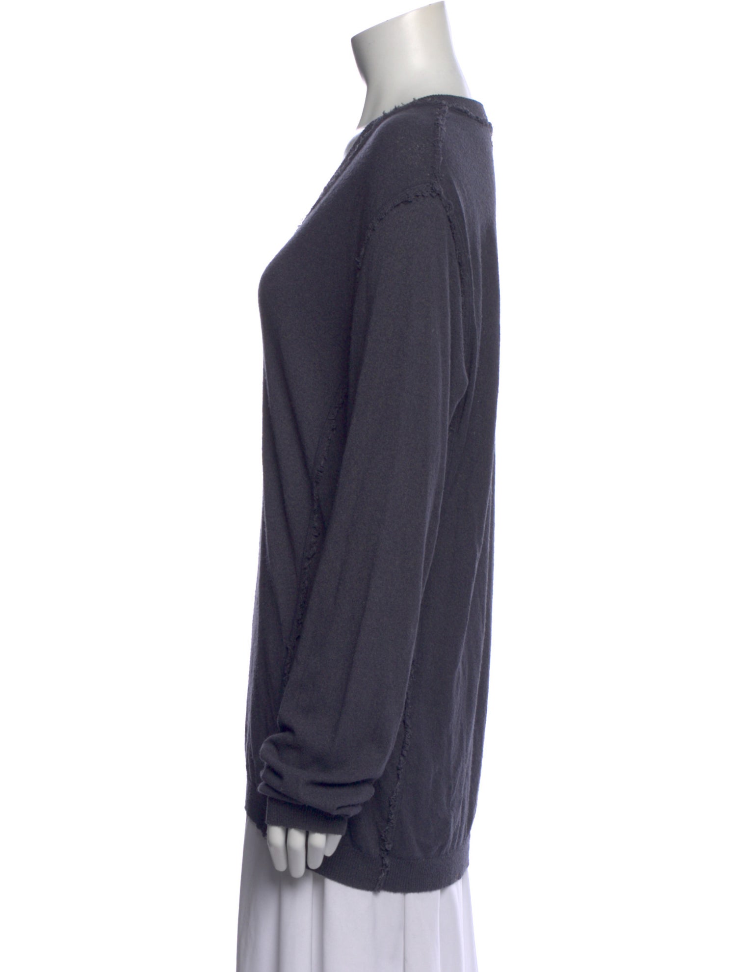 Dolce & Gabbana V-Neck Long Sleeve Top