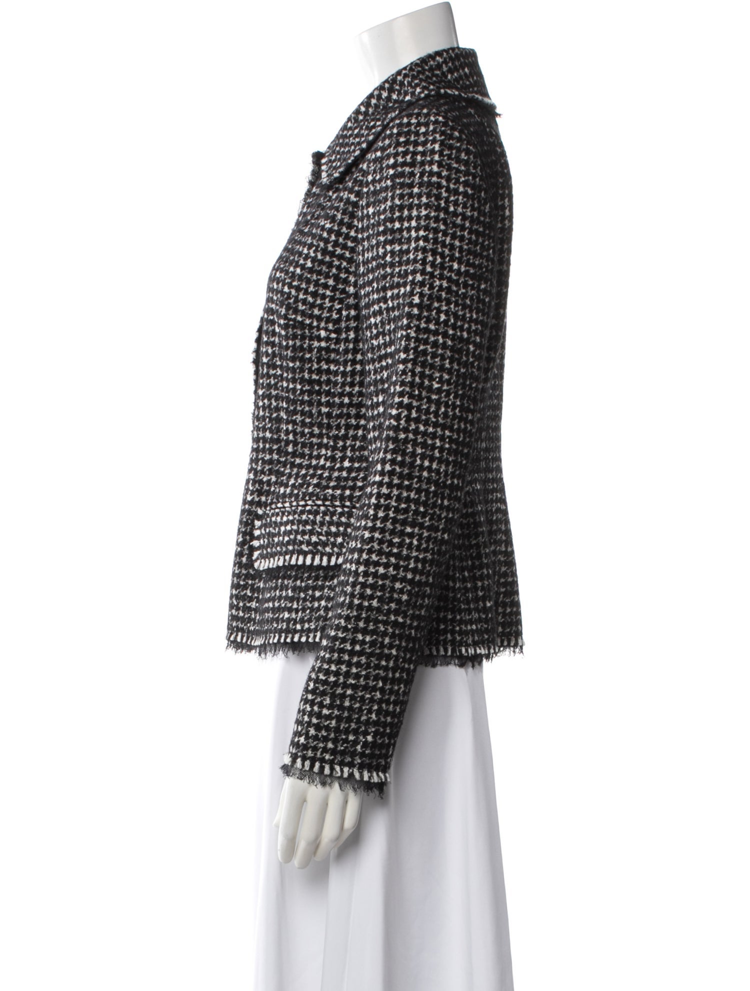 Dolce & Gabbana Houndstooth Print Blazer