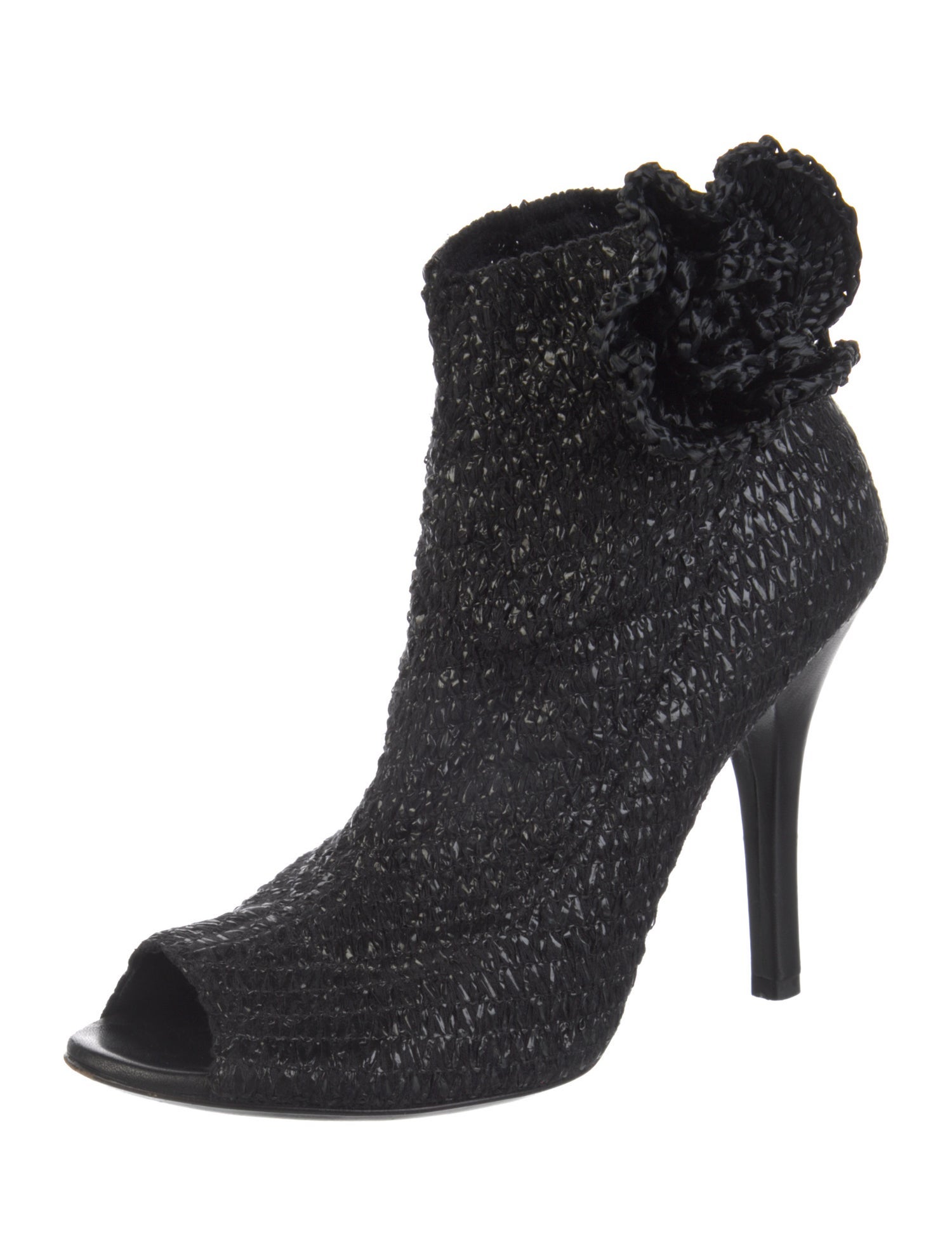 Dolce & Gabbana Ruffle Embellishment Pumps