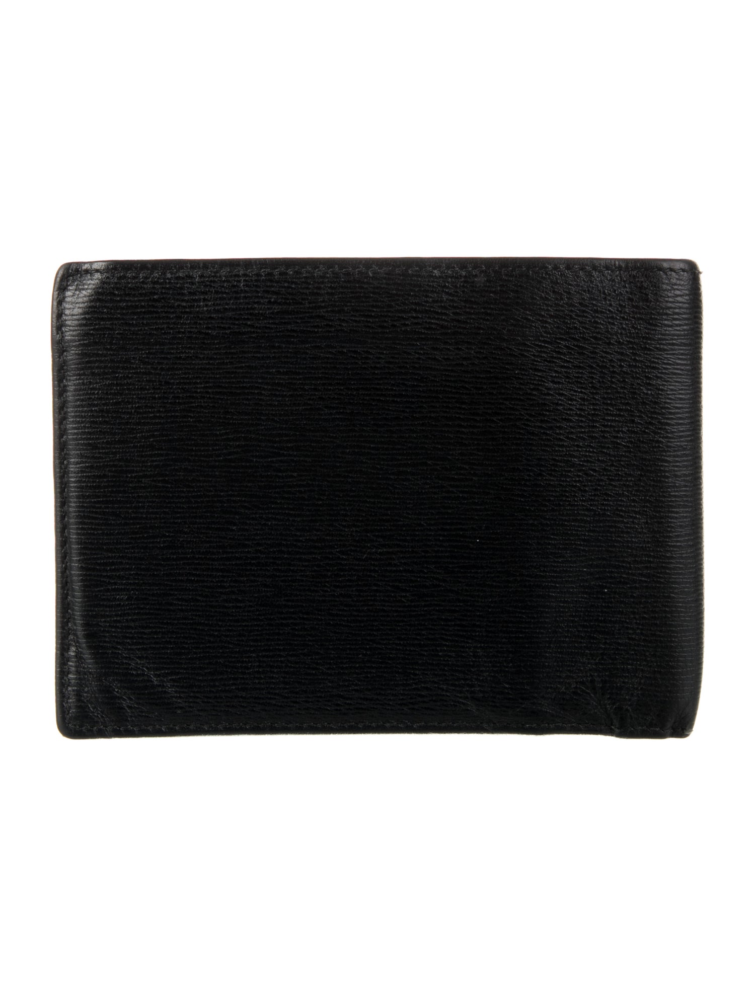 Dolce & Gabbana Leather Printed Bifold Wallet
