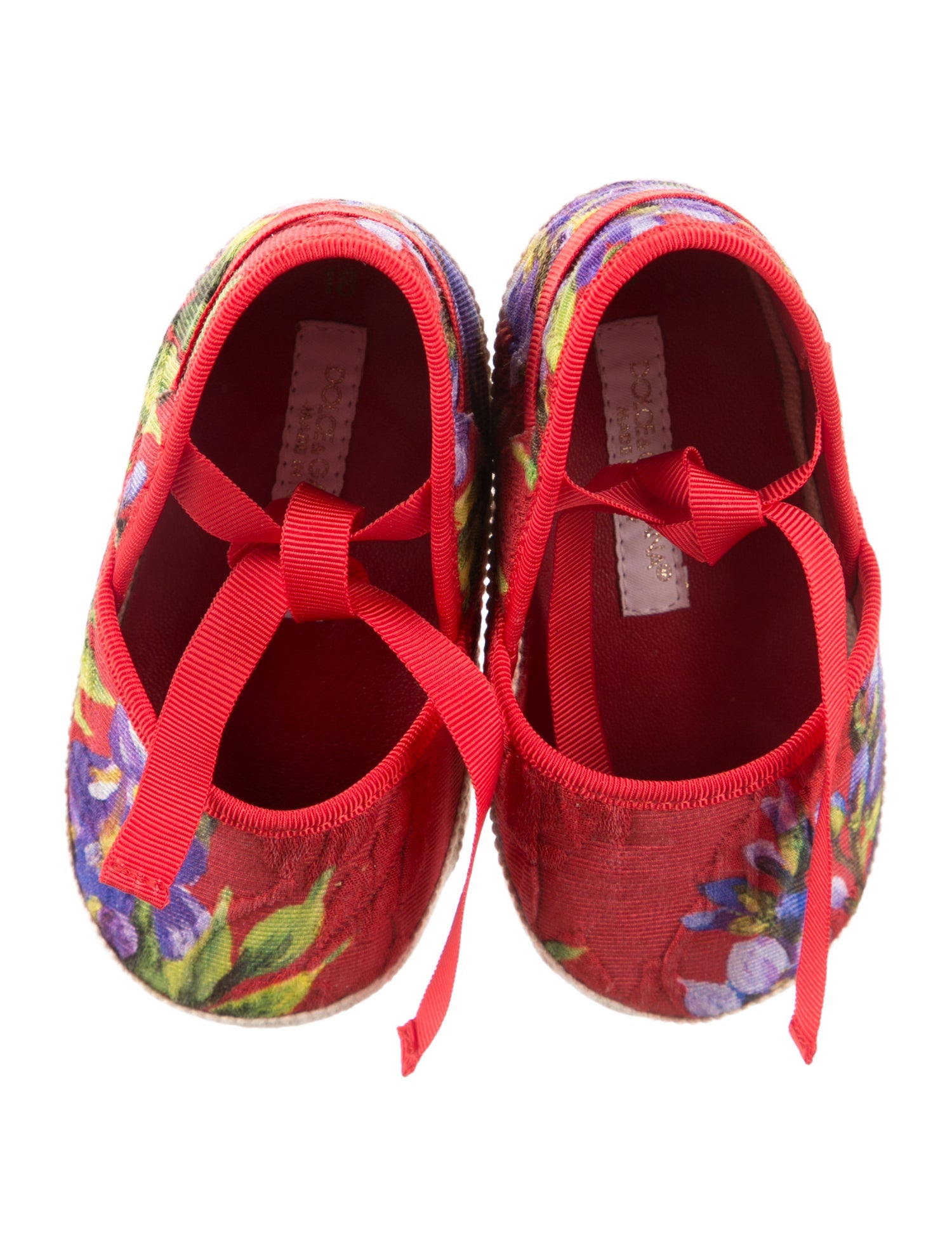 Dolce & Gabbana Embroidered Accent Sneakers w/Tags