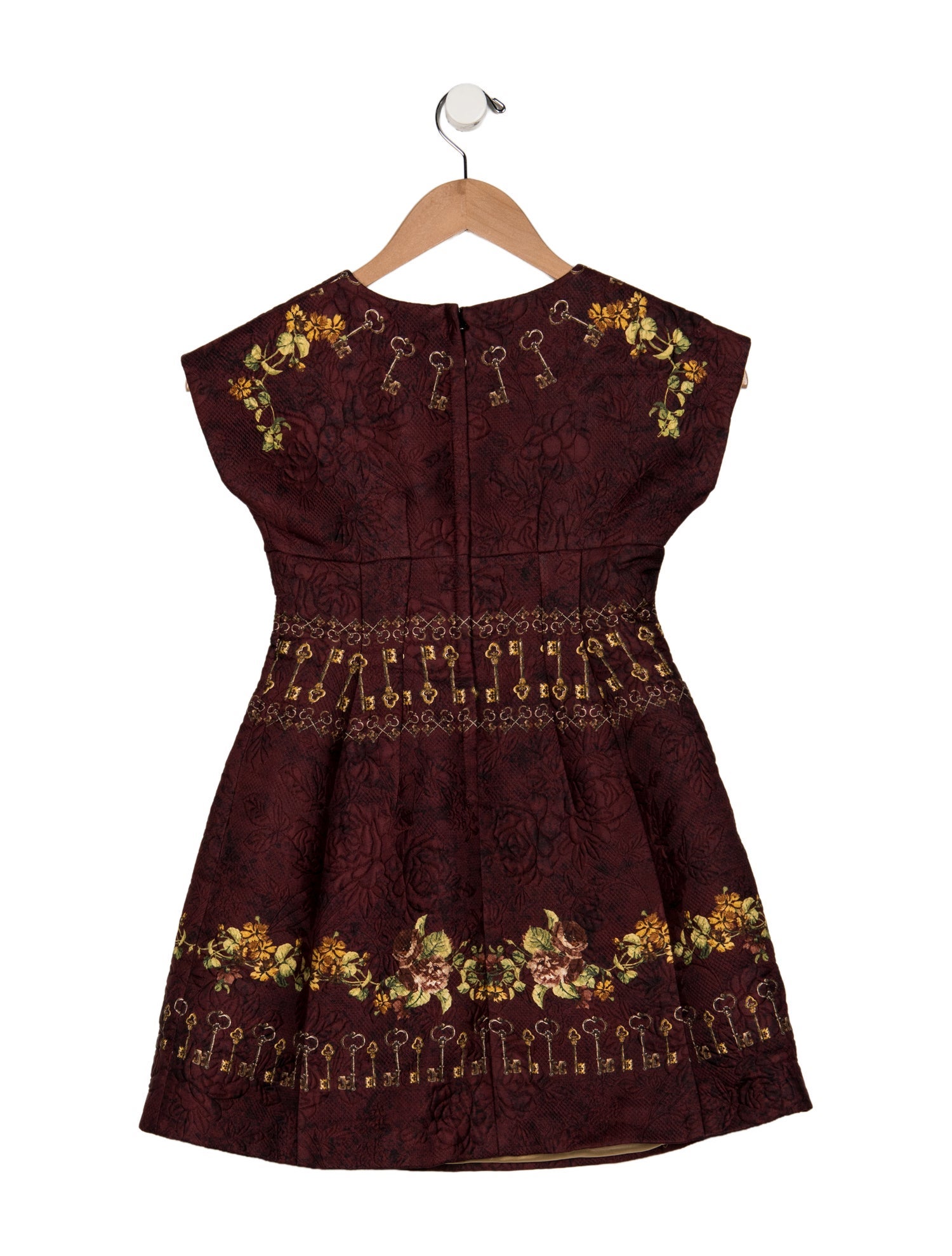 Dolce & Gabbana Silk Floral Dress