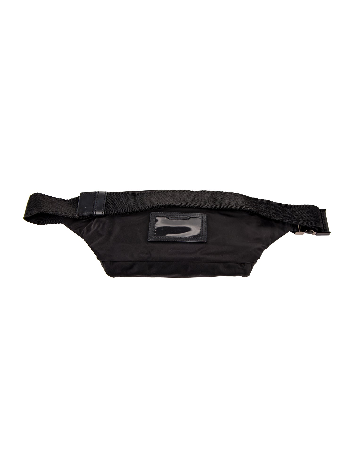 Pleats Please Issey Miyake Bias Pleats Waist Bag w/ Tags - Black