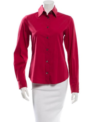 Dolce & Gabbana Long Sleeve Button-Up Top