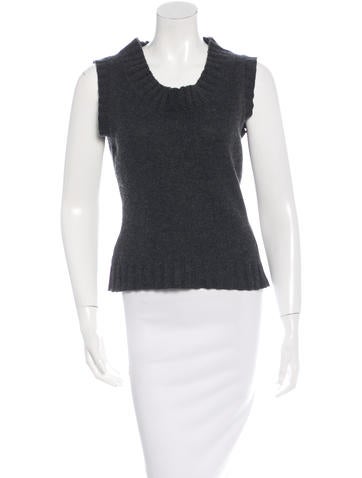 Dolce & Gabbana Sleeveless Cashmere Sweater