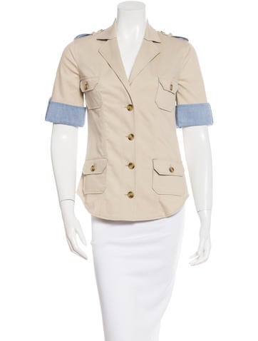 Dolce & Gabbana Collared Button-Up Top