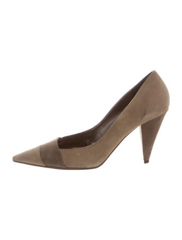 Dolce & Gabbana Pointed-Toe Suede Pumps