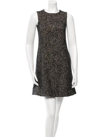Dolce & Gabbana Wool Blend Shift Dress