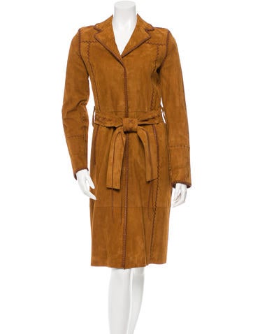 Dolce & Gabbana Suede Topstitch Jacket