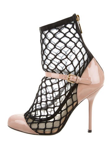 Dolce & Gabbana Fishnet Sock Pumps