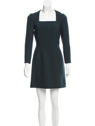 Dolce & Gabbana Wool Creme Sheath Dress w/ Tags