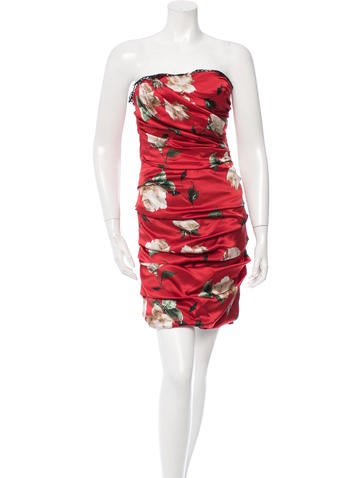 Dolce & Gabbana Floral Silk Dress