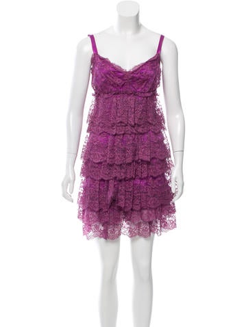 Dolce & Gabbana Lace Mini Dress w/ Tags