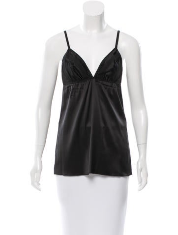 Dolce & Gabbana Sleeveless Silk Top