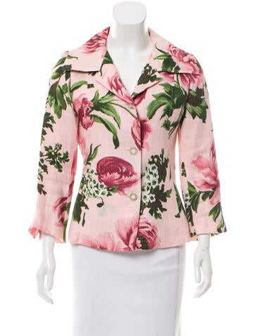 Dolce & Gabbana Floral Print Jacket
