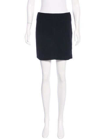 Dolce & Gabbana Wool Mini Skirt