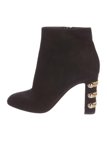 Dolce & Gabbana Military Ankle Boots