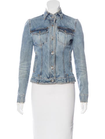 Dolce & Gabbana Distressed Denim Jacket
