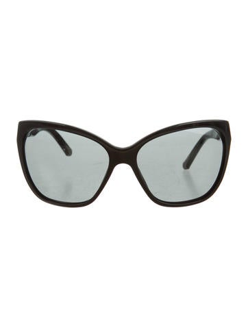 Dolce & Gabbana Oversize Logo-Embellished Sunglasses