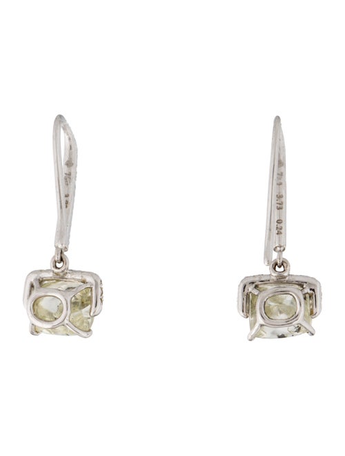 Diamond in the Rough 18K Diamond Drop Earrings
