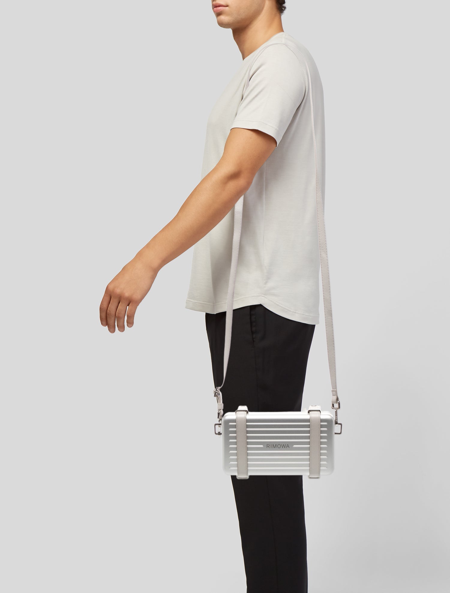 Dior x Rimowa Aluminum Crossbody Bag