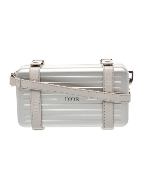 Dior x Rimowa Aluminum Crossbody Bag