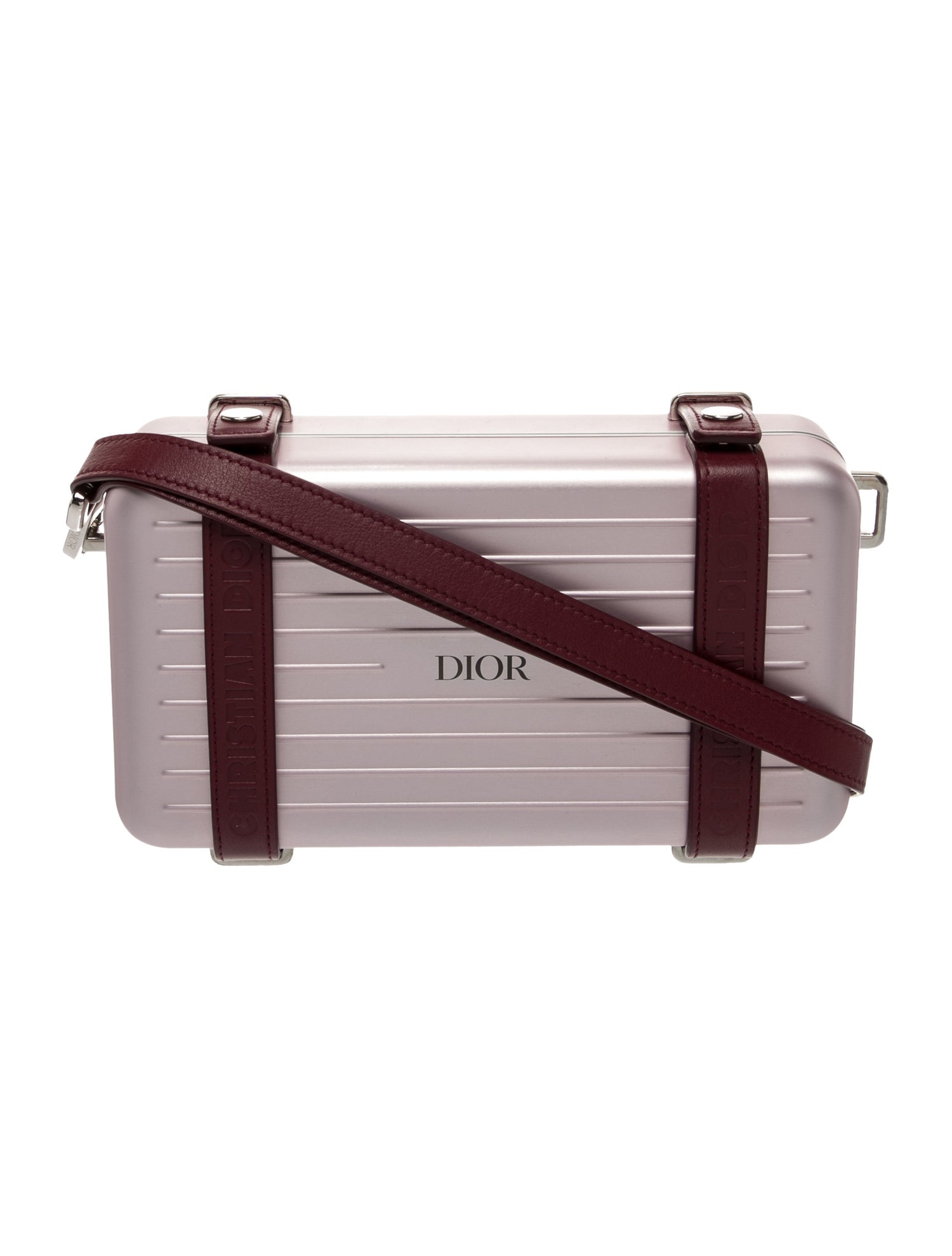 Dior x Rimowa Aluminum Personal Clutch On Strap