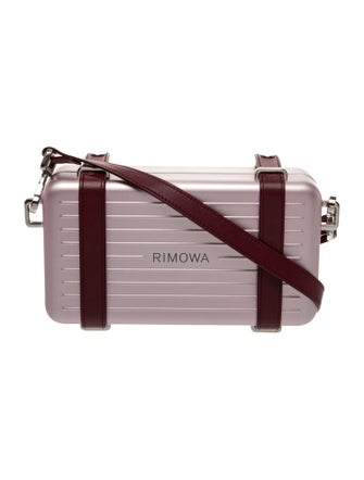 Dior x Rimowa Aluminum Personal Clutch On Strap