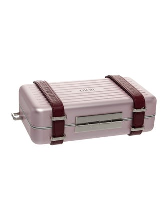 Dior x Rimowa Aluminum Personal Clutch On Strap