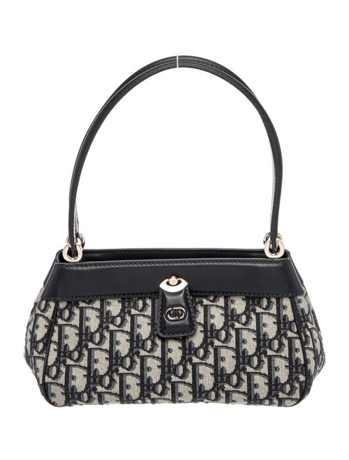 Christian Dior Oblique Jacquard Key Bag Small 2023