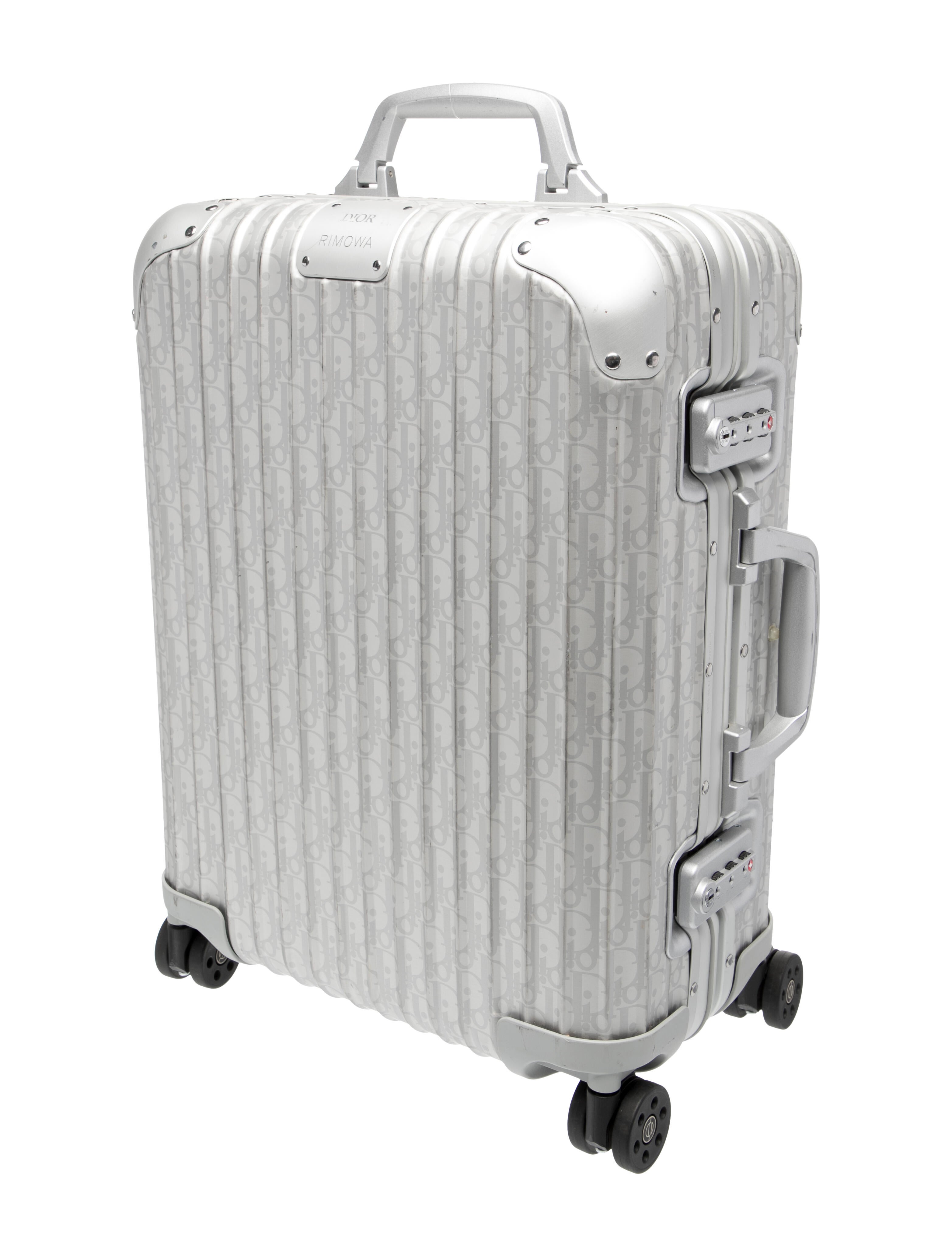 Dior x Rimowa Oblique 4-Wheel Cabin Suitcase