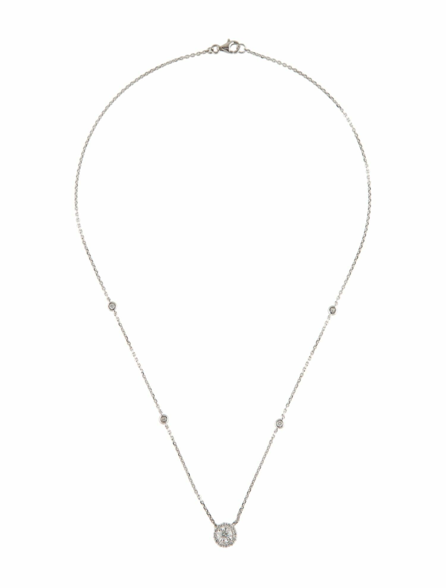 Daniella Design 18K Diamond Pendant Necklace
