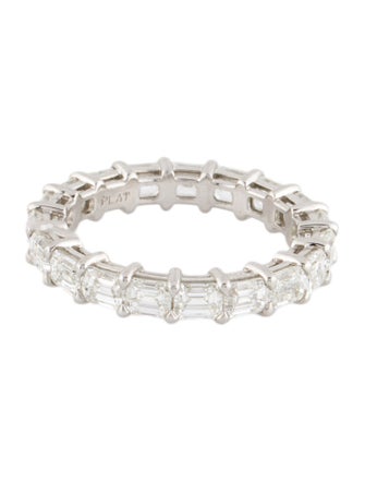 Daniella Design Platinum 3.72ctw Diamond Eternity Band
