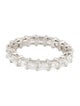 Daniella Design Platinum 3.72ctw Diamond Eternity Band