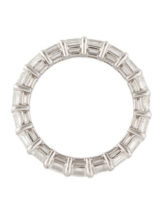 Daniella Design Platinum 3.72ctw Diamond Eternity Band