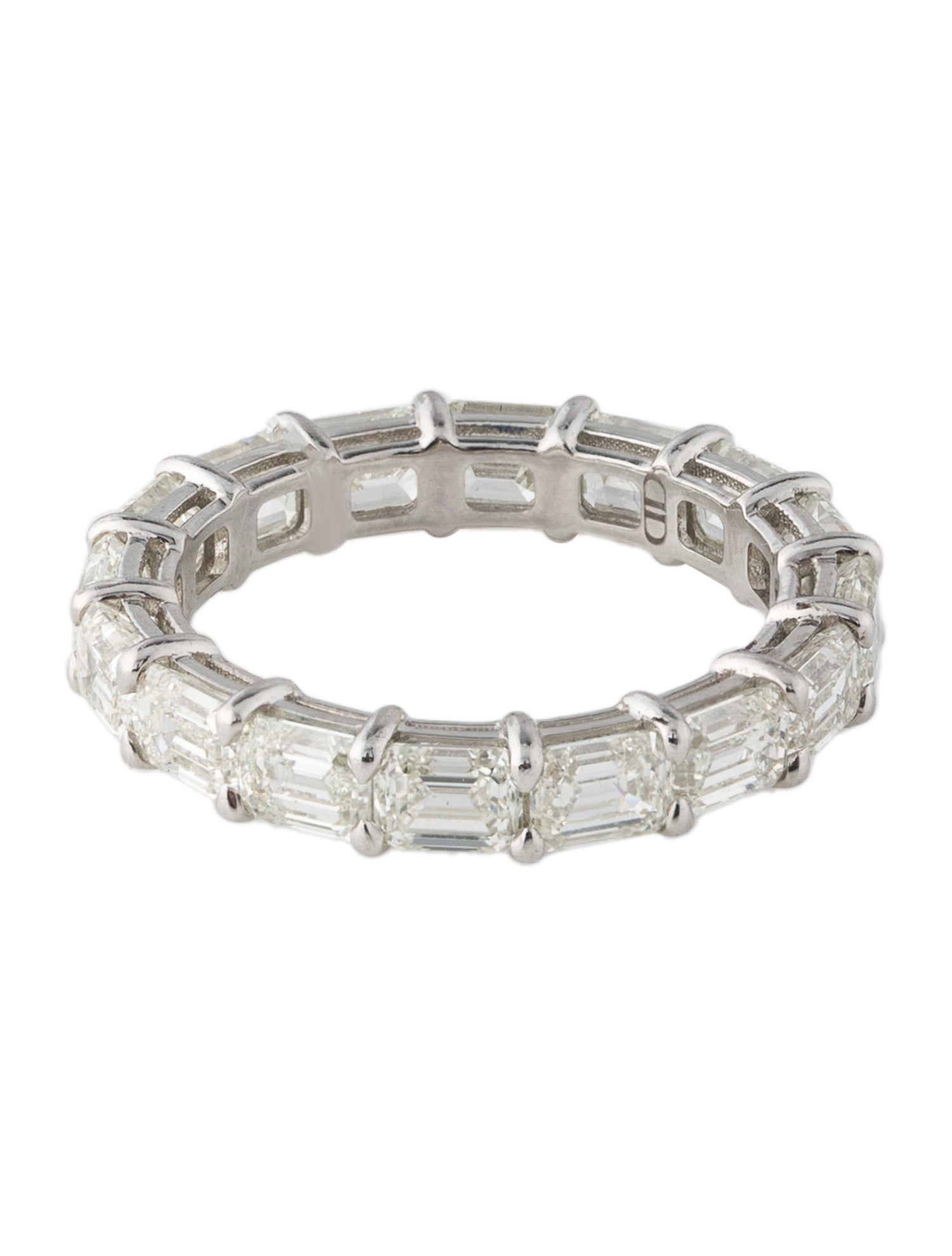 Daniella Design Platinum 4.90ctw Diamond Eternity Band